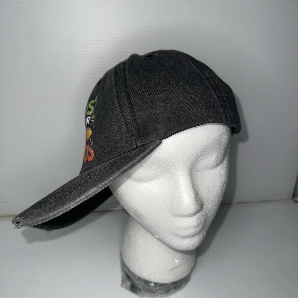 Unisex I'm Just Here For The Tacos Dad Hat Funny Distressed Washed Baseball Cap